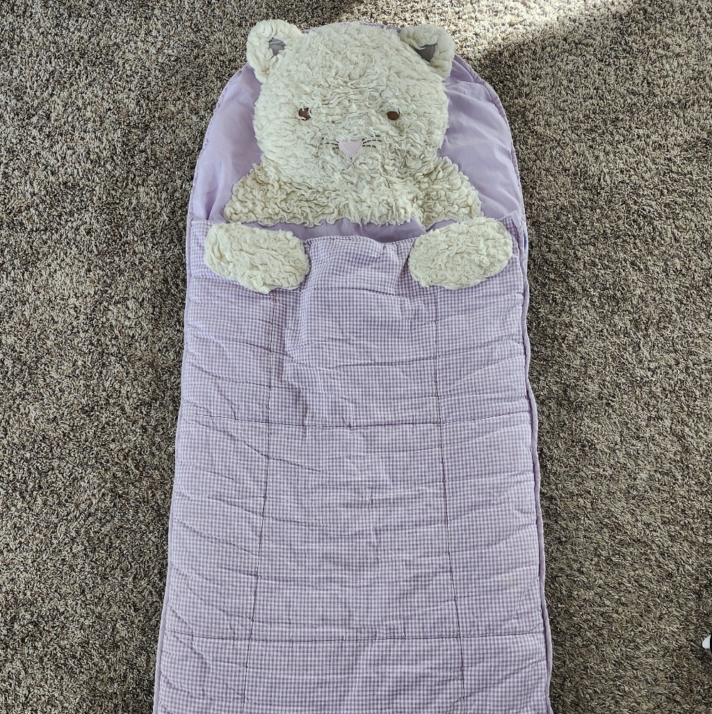 Plush Bear Sleeping Bag Pottery Barn